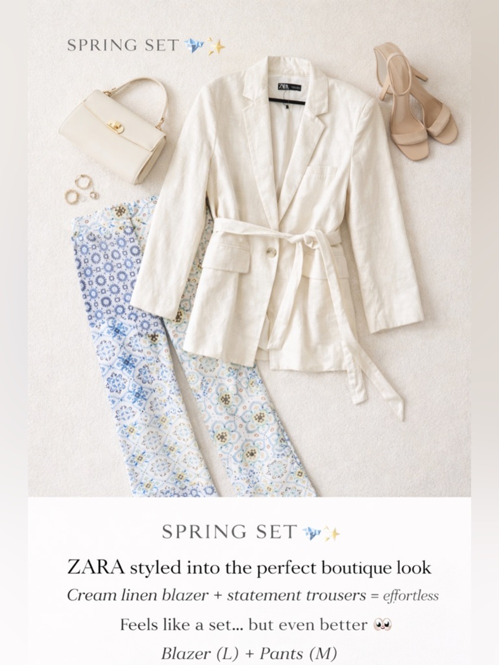 ZARA Blogger Favorite Chic Spring Outfit 💎 - Picture 2 of 2